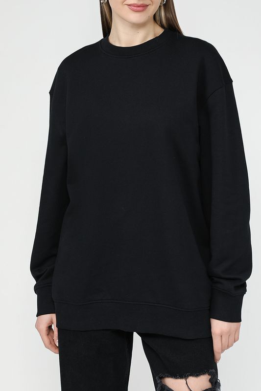 Свитшот хлопковый свободного кроя Esprit Casual фото 1
