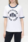 Хлопковая футболка с принтом Tommy Hilfiger фото 1