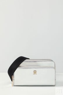 Сумка кросс-боди с эффектом металлик Iconic Tommy Tommy Hilfiger