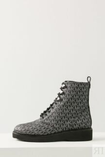 Ботинки с монограммой бренда Haskell Bootie Michael Michael Kors