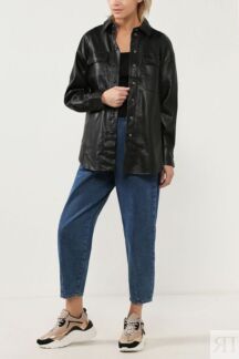 Рубашка из экокожи Vero Moda