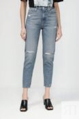 Джинсы рваные укороченного кроя Calvin Klein Jeans фото 1