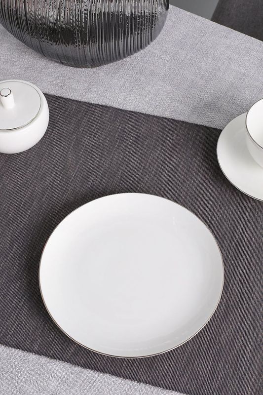 Тарелка фарфоровая десертная Allseasons Platinum 21maison фото 1