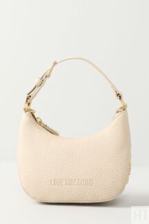Сумка хобо с логотипом Love Moschino