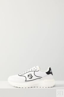 Кроссовки комбинированные с логотипом Karl Lagerfeld Jeans