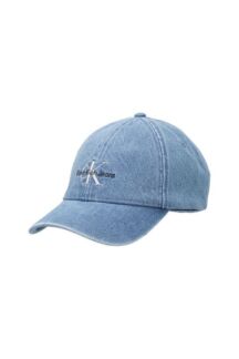 Бейсболка джинсовая с логотипом Calvin Klein Jeans