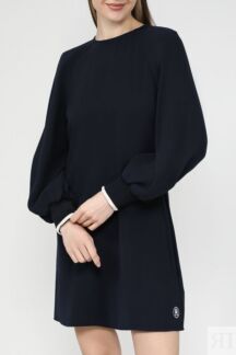 Платье свободного кроя с пышными рукавами Tommy Hilfiger