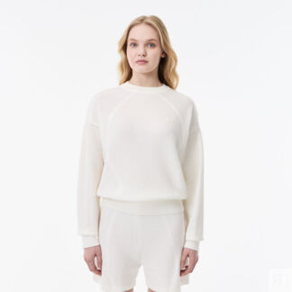 Женский свитер Lacoste из смеси хлопка