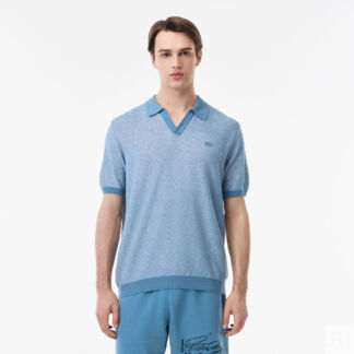 Мужской свитер Lacoste из смеси органического хлопка и льна