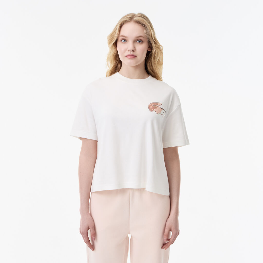 Женская футболка Lacoste фото 1