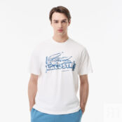 Мужская футболка Lacoste из органического хлопка фото 1