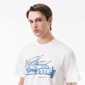 Мужская футболка Lacoste из органического хлопка фото 3