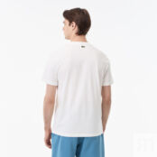 Мужская футболка Lacoste из хлопка фото 2