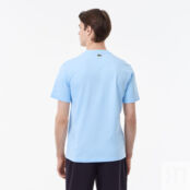 Мужская футболка Lacoste из хлопка фото 2