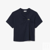 Женская футболка Lacoste из органического хлопка фото 5