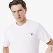 Мужская футболка Lacoste из хлопка фото 3