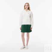 Женская толстовка Lacoste с капюшоном на молнии фото 4