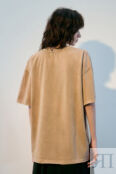 Футболка oversize с вареным эффектом и принтом befree 4680704309591 фото 3