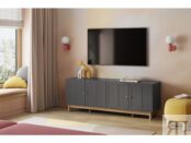 ТВ-тумба Виклу-2 Grafit Oak фото 2