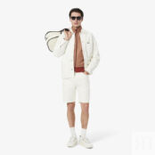 Мужская жаккардовая толстовка Lacoste PARIS с монограммой фото 4