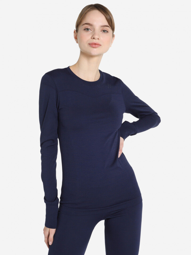 Термобелье верх женское Craft Fuseknit Comfort, Синий 1906592C1K-B391000 фото 1