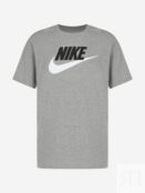 Футболка мужская Nike Icon futura, Серый AR5004N06-063 фото 5