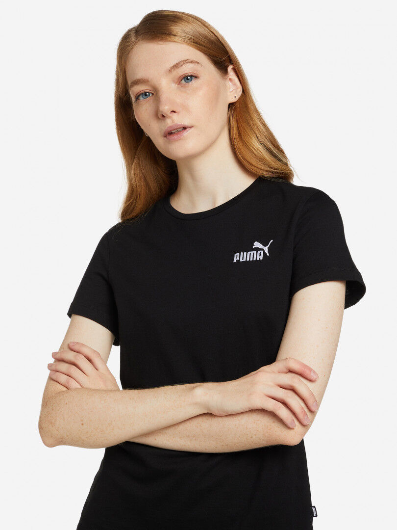Футболка женская PUMA ESS+ Embroidery, Черный 848331P0P-01 фото 1