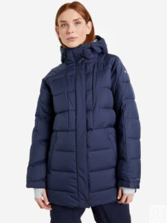 Куртка утепленная женская Columbia Snowside Peak Long Insulated Jacket, Син