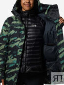 Куртка утепленная женская Mountain Hardwear Cloud Bank Gore Tex, Зеленый 1943041MHW-366 фото 4