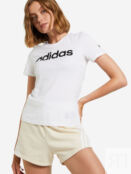 Футболка женская adidas Essentials Slim Logo, Белый GL0768A01-. фото 1