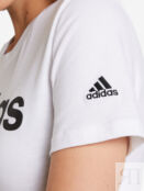 Футболка женская adidas Essentials Slim Logo, Белый GL0768A01-. фото 4