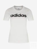Футболка женская adidas Essentials Slim Logo, Белый GL0768A01-. фото 5