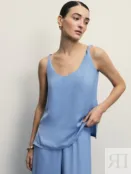 Топ из жатой ткани Zarina ZR2505012019-41 фото 1