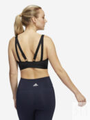 Спортивный топ бра adidas, Черный HE9069A01-. фото 2