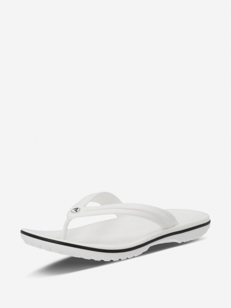 Шлепанцы Crocs Crocband Flip, Белый 11033C1G-100 фото 1