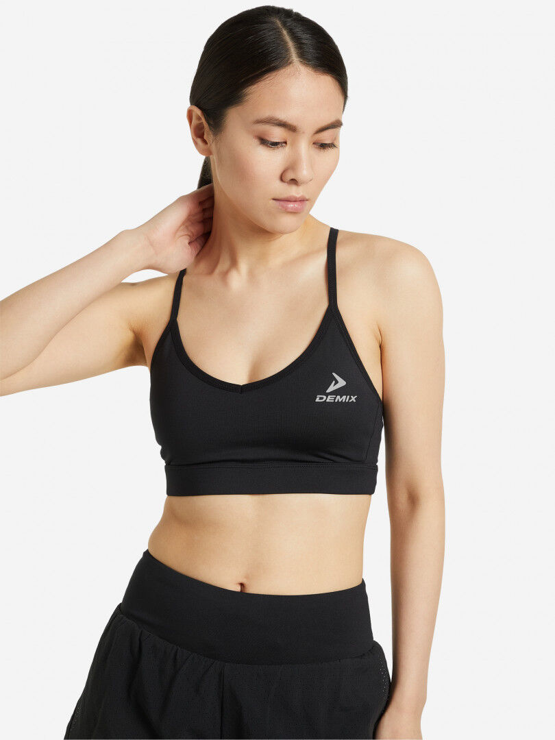 Спортивный топ бра Demix PureMind Essentials, Черный 122261DMX-99 фото 1