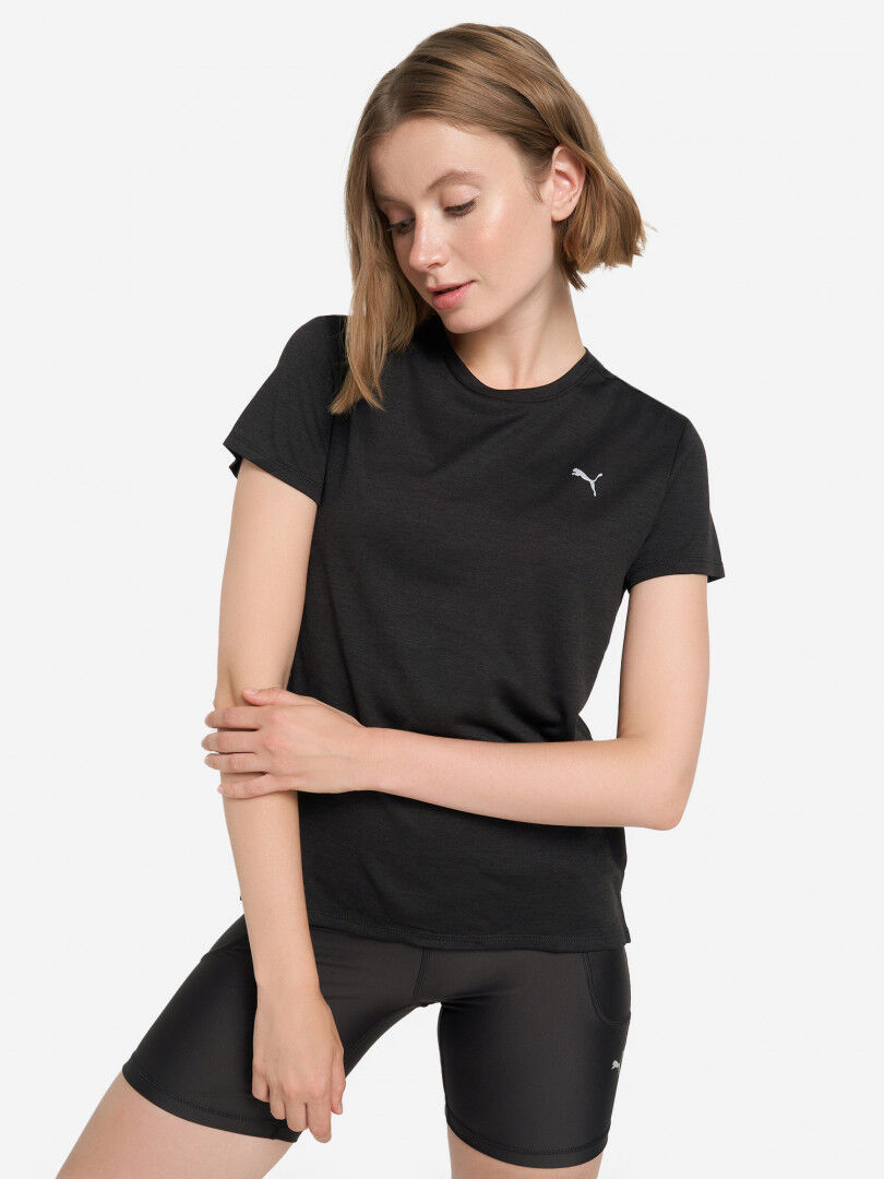 Футболка женская PUMA Run Favorite, Черный 523168P0P-01 фото 1