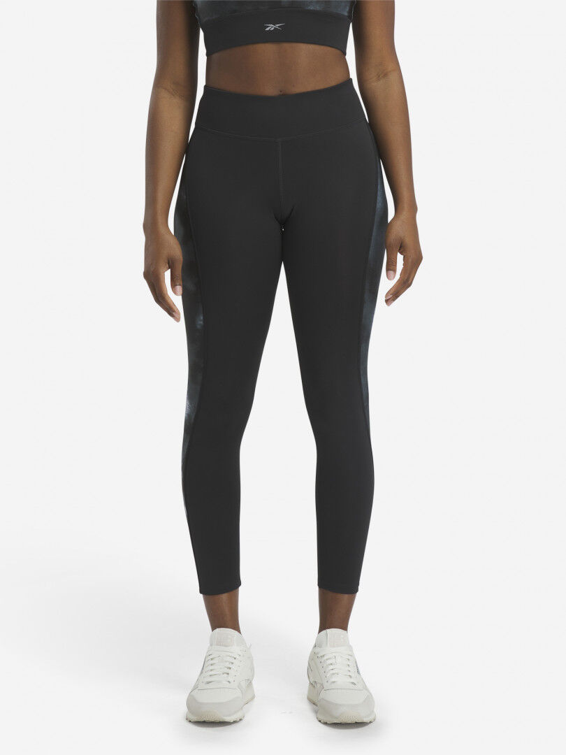 Легинсы женские Reebok Running, Черный II8117R00-. фото 1
