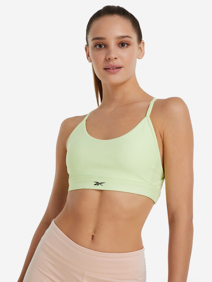 Спортивный топ бра Reebok Lux, Желтый IL2140R00-. фото 1