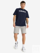 Футболка мужская adidas Lin, Синий IC9275A01-. фото 4