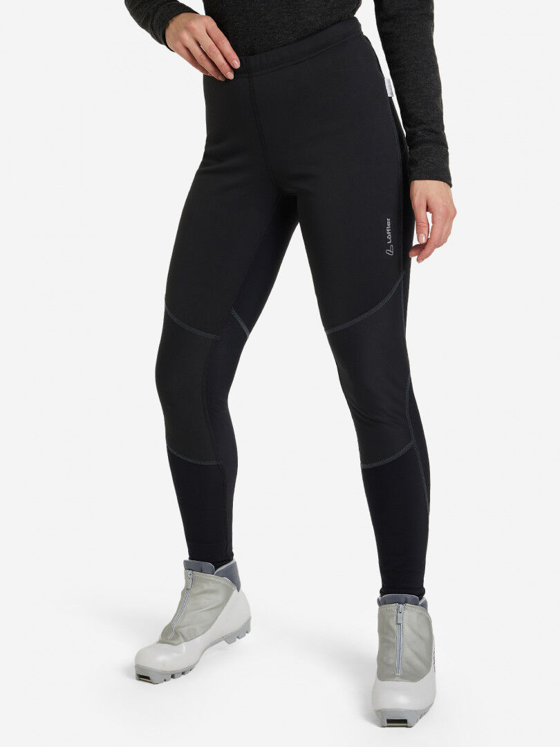 Брюки софтшелл женские Loeffler WS Warm, Черный EL07326LFR-990 фото 1