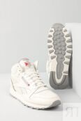 Кожаные кроссовки Classic Leather Mid REEBOK фото 4