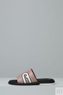 Шлепанцы кожаные Furla
