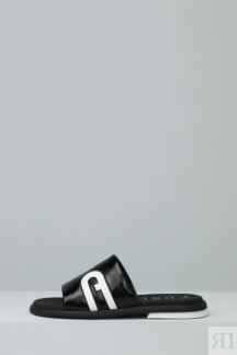 Шлепанцы кожаные Furla