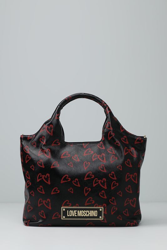Сумка шопер с принтом Love Moschino фото 1