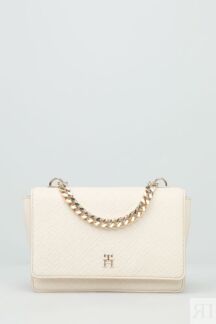 Сумка сетчел с тиснением логотипа TH Refined Tommy Hilfiger