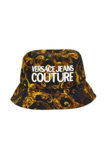Панама хлопковая с логотипом VERSACE JEANS COUTURE