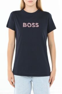 Футболка хлопковая с логотипом BOSS