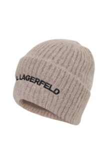 Шапка из смесовой шерсти с логотипом Karl Lagerfeld