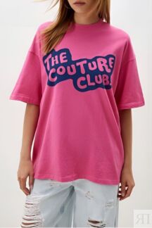 Футболка хлопковая с принтом The Couture Club